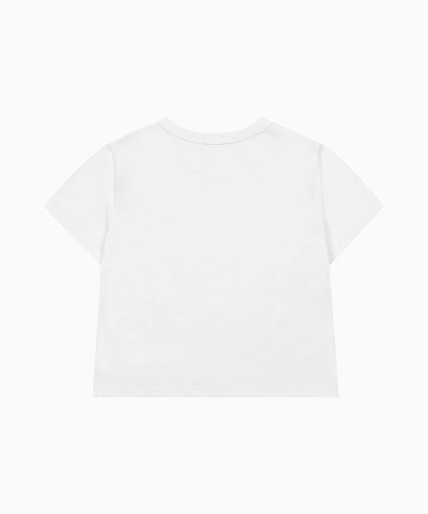 Ohesio Star Patchy T-Shirt, White