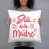 Mothers Day Throw Pillow Cover With Short Plush Print For Living Room Sofa Decoration Cushion Cover Pillow Covers Decorative
