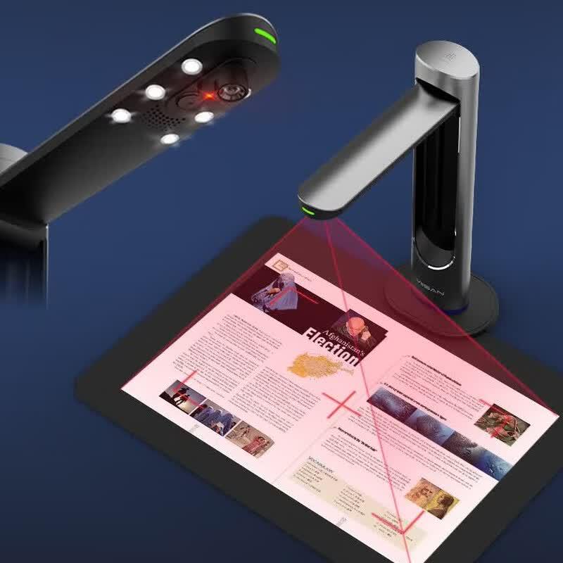Weishan K36 A3 AI Dual-Lens Document Scanner CN Plug (adapter Included)