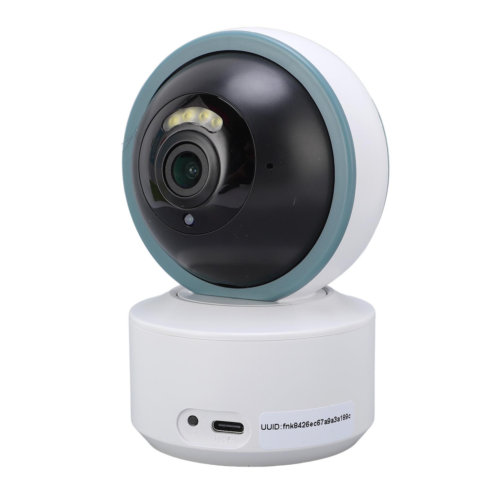 

Home Security Camera Pan Tilt 2.4GHz WiFi Human Detection 1080P 2 Way Talk for TUYA APP Viewing