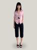Yuyi 2026 Spring Women's Stylish Mid-Sleeve Button-Up Shirt