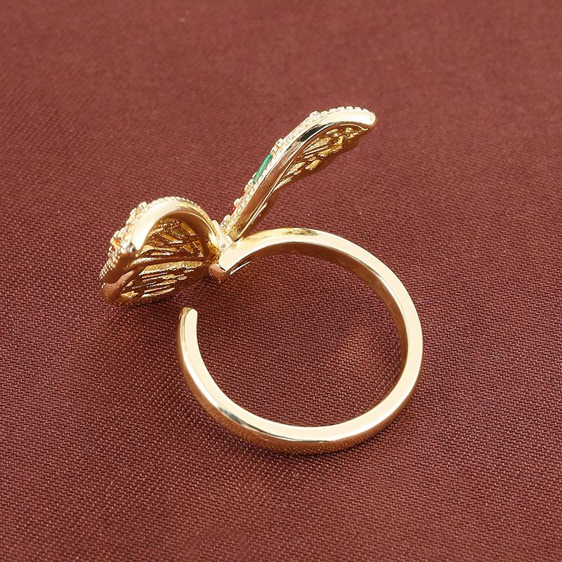 Butterfly Design Adjustable Ring - Unique Sweet & Cool European American Style