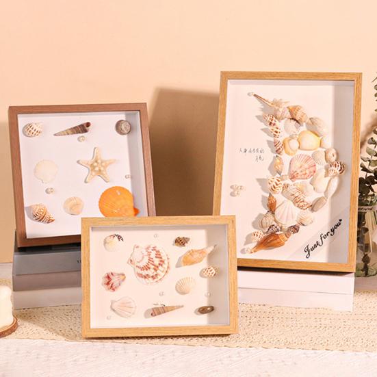 Creative Hollow Dried Flower Plant Photo Frame Handmade DIY Display 3D Picture Frame Deep Large Shadow Box Display Case
