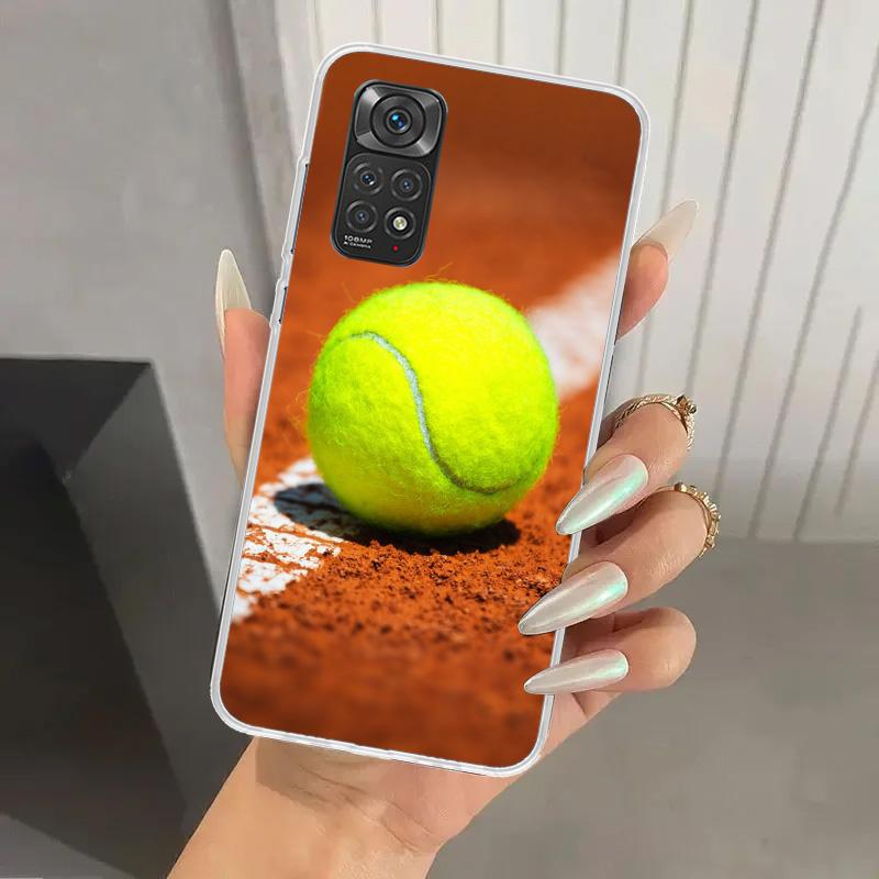 Tennis Sport Phone Case for Xiaomi Redmi Note 15 14 14S 13 12S 12 Pro 11S 11 Plus 11T 11E 10S Soft Funda Print Shell Redmi Note