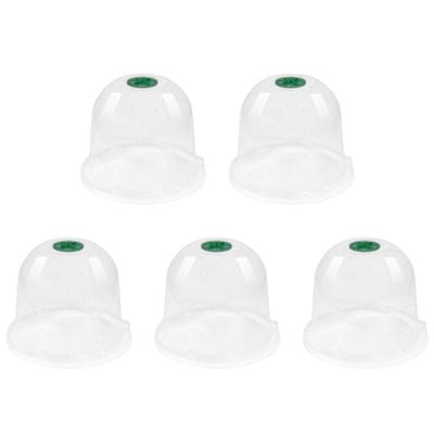 Plant Protective Dome Cover With Humidity Control And Visible Monitoring for Outdoor Garden Plant Health Growth 5PCS
