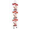 Merry Christmas Decor Santa Claus Climbing on Rope Wall Hanging Ornament Props Christmas Tree Decoration Items