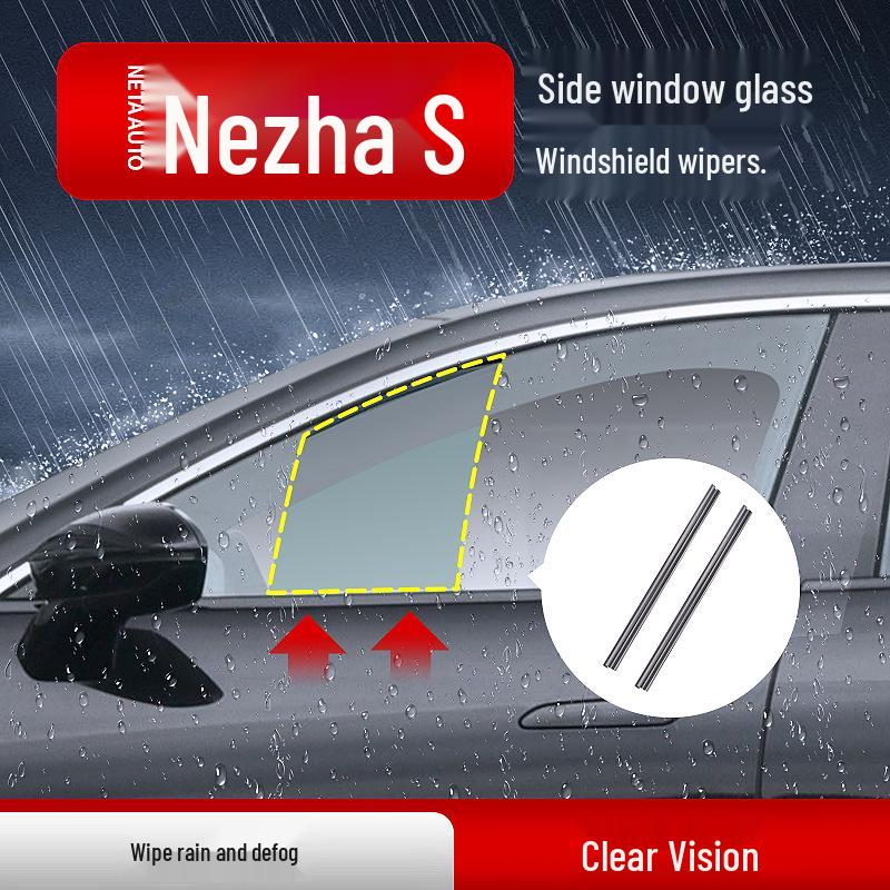 Compatible Double Window Wipers for Neta S: Rainproof & Anti-Fog Windshield Blades