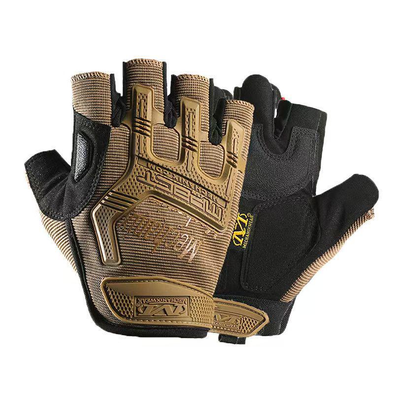 Tactical Touch-Screen Non-Slip Half-Finger Gloves for Cycling & Outdoor Sports.