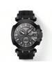 Racing Serie Quarzuhrwerk, 100m wasserdichte Herrenuhr, Powermatic 43mm graues Zifferblatt, Edelstahlgehäuse, T115.417.37.061.03