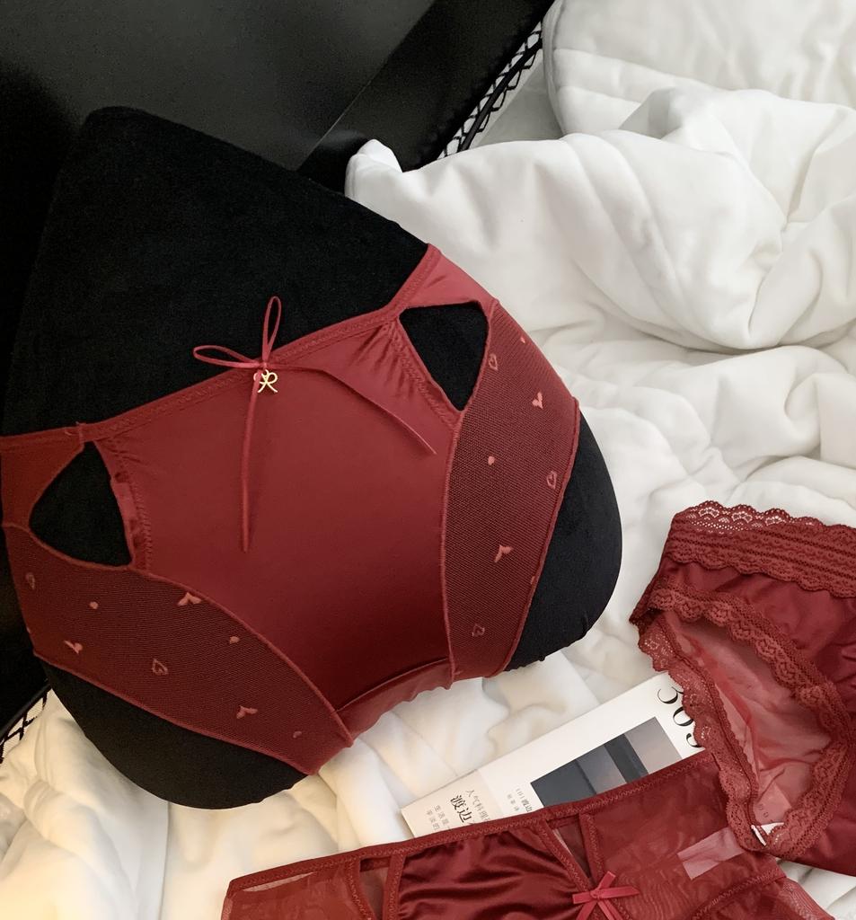 Women's Spring and Autumn Year Net Red 10A Extended Crotch Mid Waist Panties