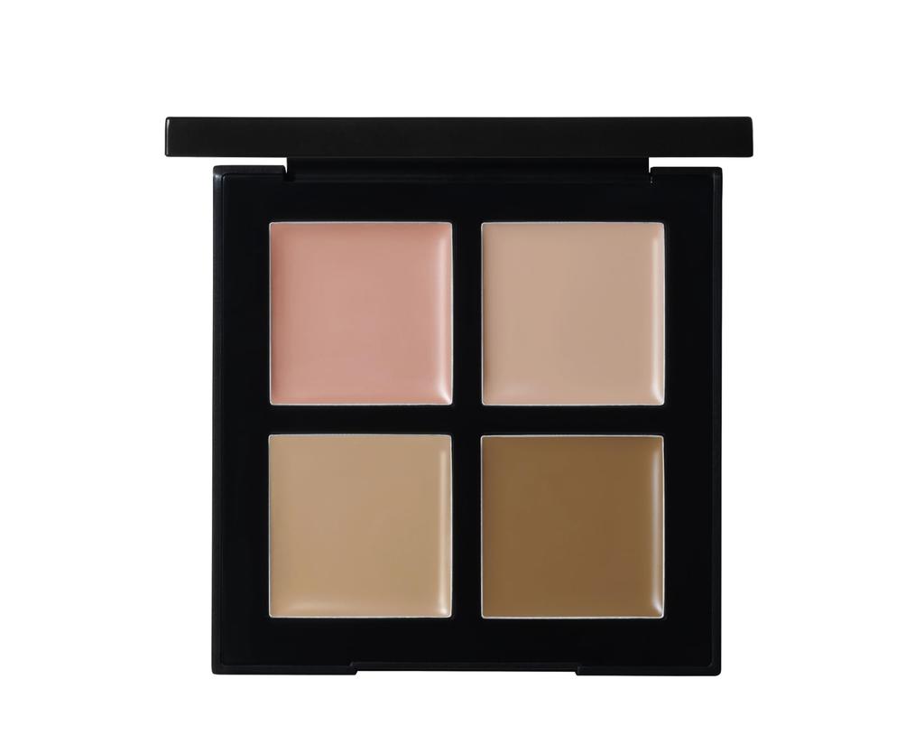 Shu Uemura Unlimited CCC Quad Concealer 1.5g X 4, Apricot Pink & Cool Beige Cover, Dark Circle Eliminating Palette, Authentic