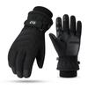 SK42 Unisex Fleece-Lined Ski Gloves: Anti-Slip, Thickened, Warm for Outdoor Sports and Motorcycle Riding