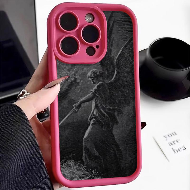 Heavenly Beings Descend Bless Case For Samsung Galaxy S25 S24 S23 S22 Ultra Plus S21FE A55 A54 A53 A52 A35 A25 A15 A14 5G Cover