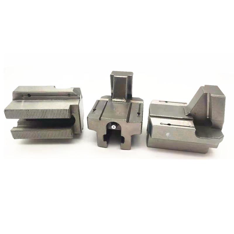 Solid Hydraulic Three-Jaw Chuck Slide with Oil Pressure Soft/Hard Jaws - Available in 5, 6, 8, and 10 inches
