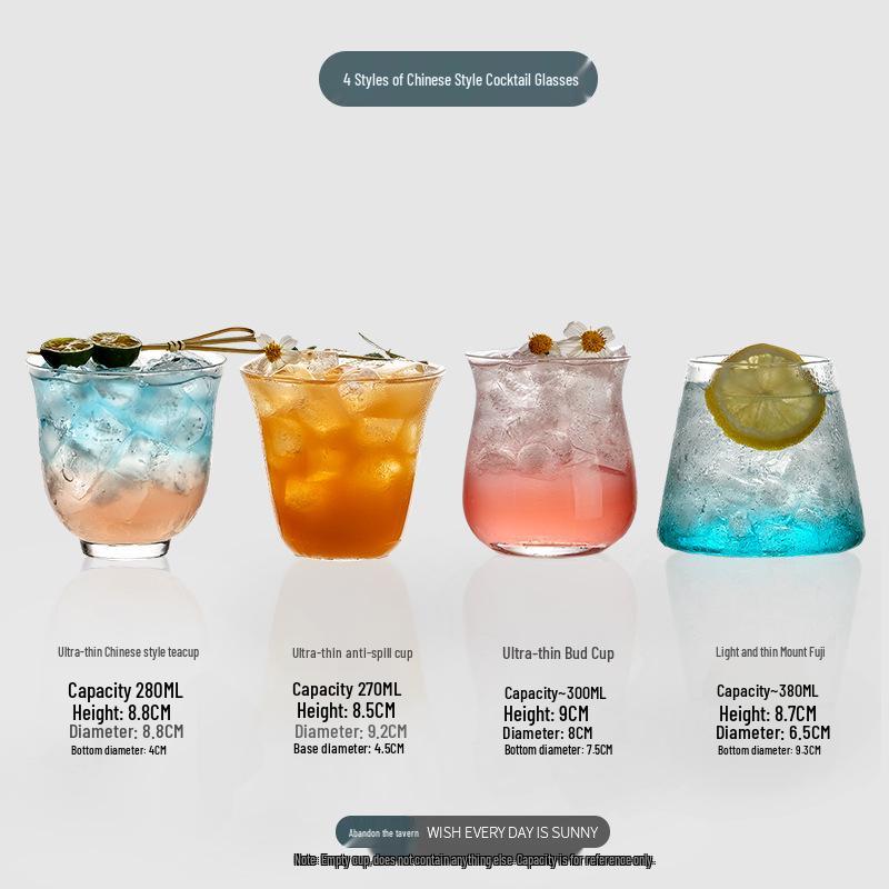 Japanische Collins-Tasse: Leichtes Highball-Glas für Cocktails und Long Island Iced Tea
