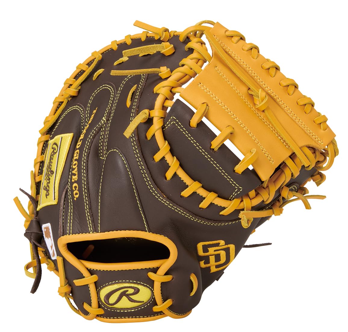 

Rawlings Hyper Tech MLB Catcher Mitt 33 Inches Padres Large Adult Size