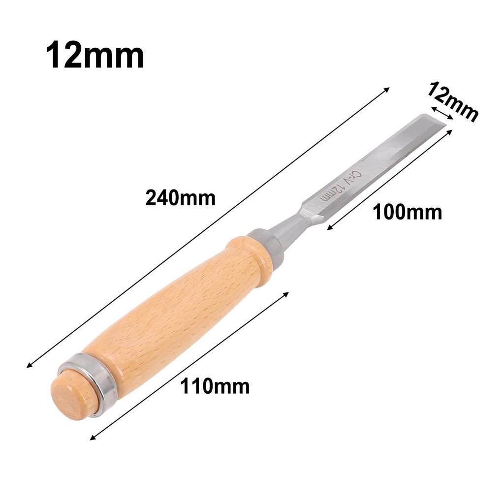 Woodworking Chisel 25 Degree Bevel Carbon Steel Wood
