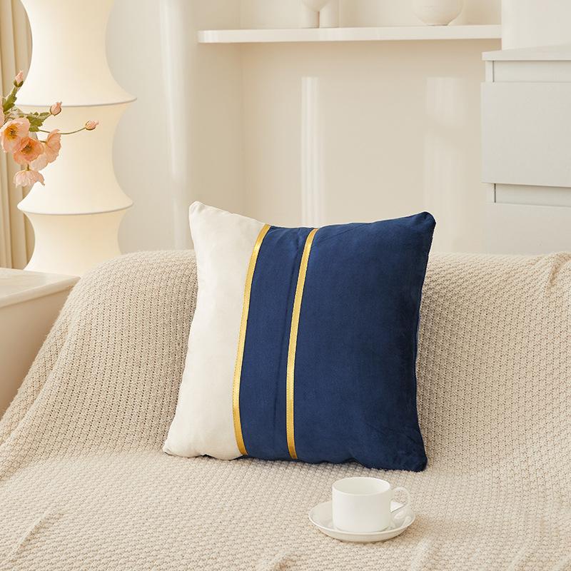 Elegant Sofa Pillowcase Party Atmosphere Pillow Cover Velvet Pillow Cover  for Room Sofa Decor Soft Solid Dyed for Bed