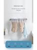 Foldable Wall-Mounted Hole-Free Clothes Drying Rack for Socks