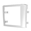 2 Din Radio Stereo Fascia Dash Audio DVD Silver Frame Surrounding Fit for Avensis 2002‑2008