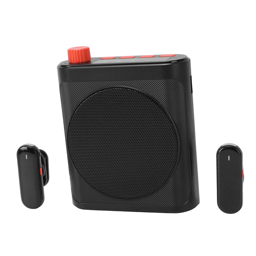 15W Wireless Voice Amplifier Rechargeable Bluetooth 5.4 Noise Reduction Portable Speaker Magnetic Lavalier Microphones