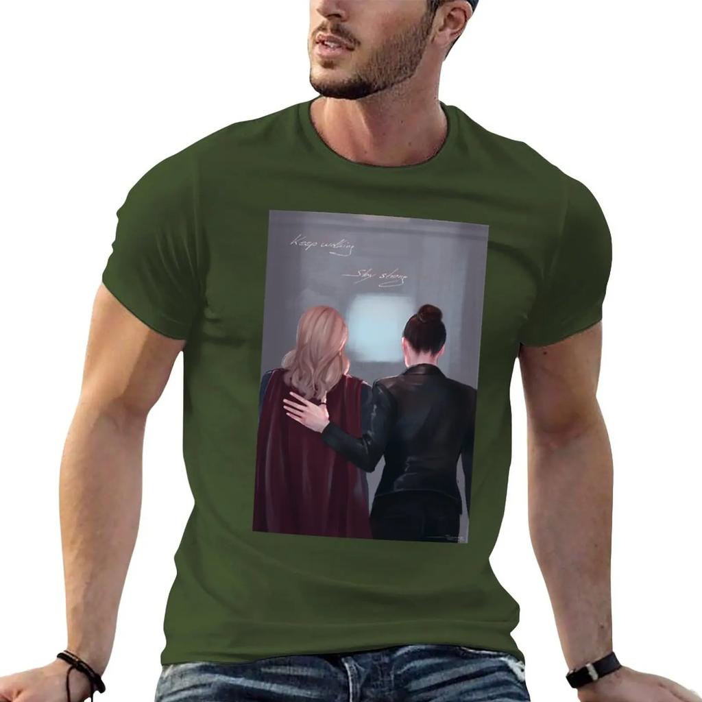 stay strong T-Shirt plus size tops sweat shirt aesthetic clothes plain white t shirts