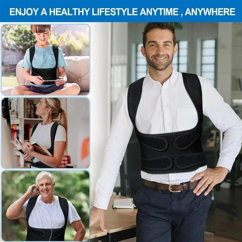 Corrector Back Orthopedic Straps Men Women Spinal Brace Comfortable Effective Upper Back Brace