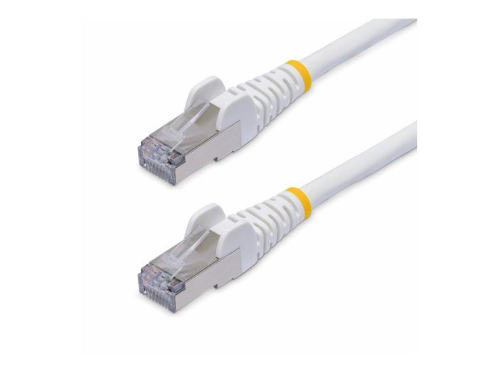 Câble Ethernet CAT8 blanc StarTech.Com 10m, S/FTP, 25G/40G, sans halogène, sans crochet