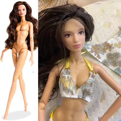 Normal Skin Supermodel Doll Plaything 1/6 Pp Model 32Cm Doll Toys 12 Joint Movable Body + Head Girl Dress Up Toys Collectible Present