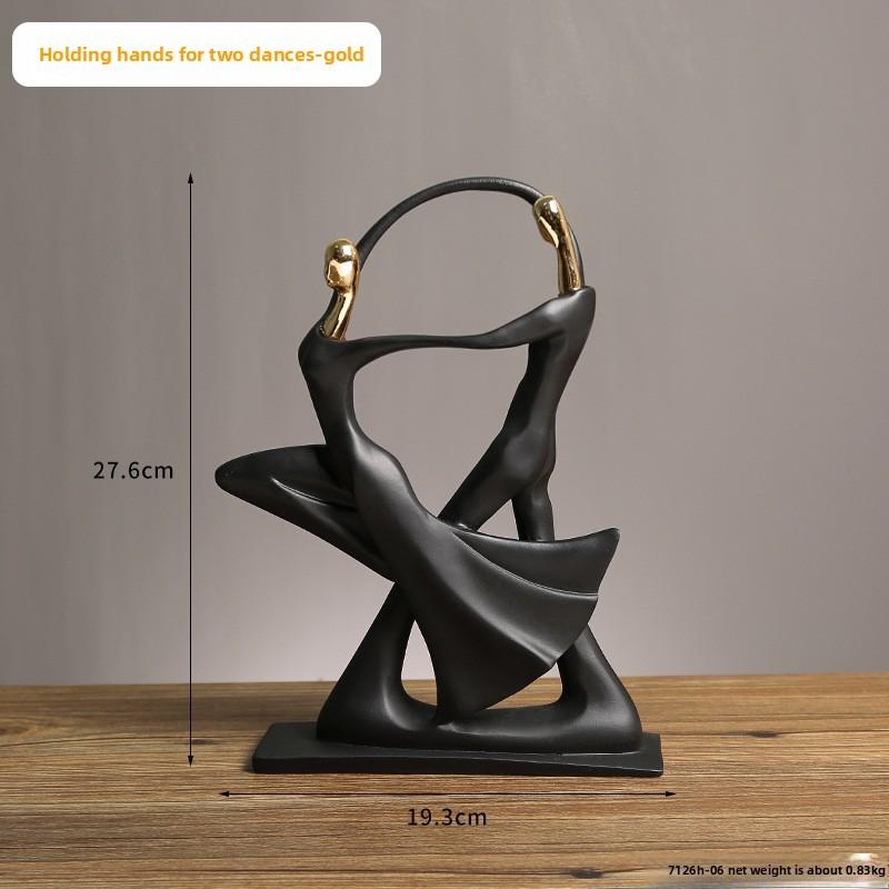 Elegant Resin Musician Statue Collection For Tv Cabinet Or Bookshelf Display