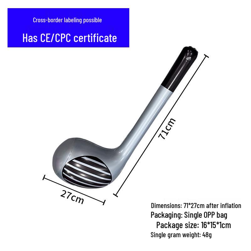 PVC Inflatable Toy Golf Club - Children s Entertainment Game Prop