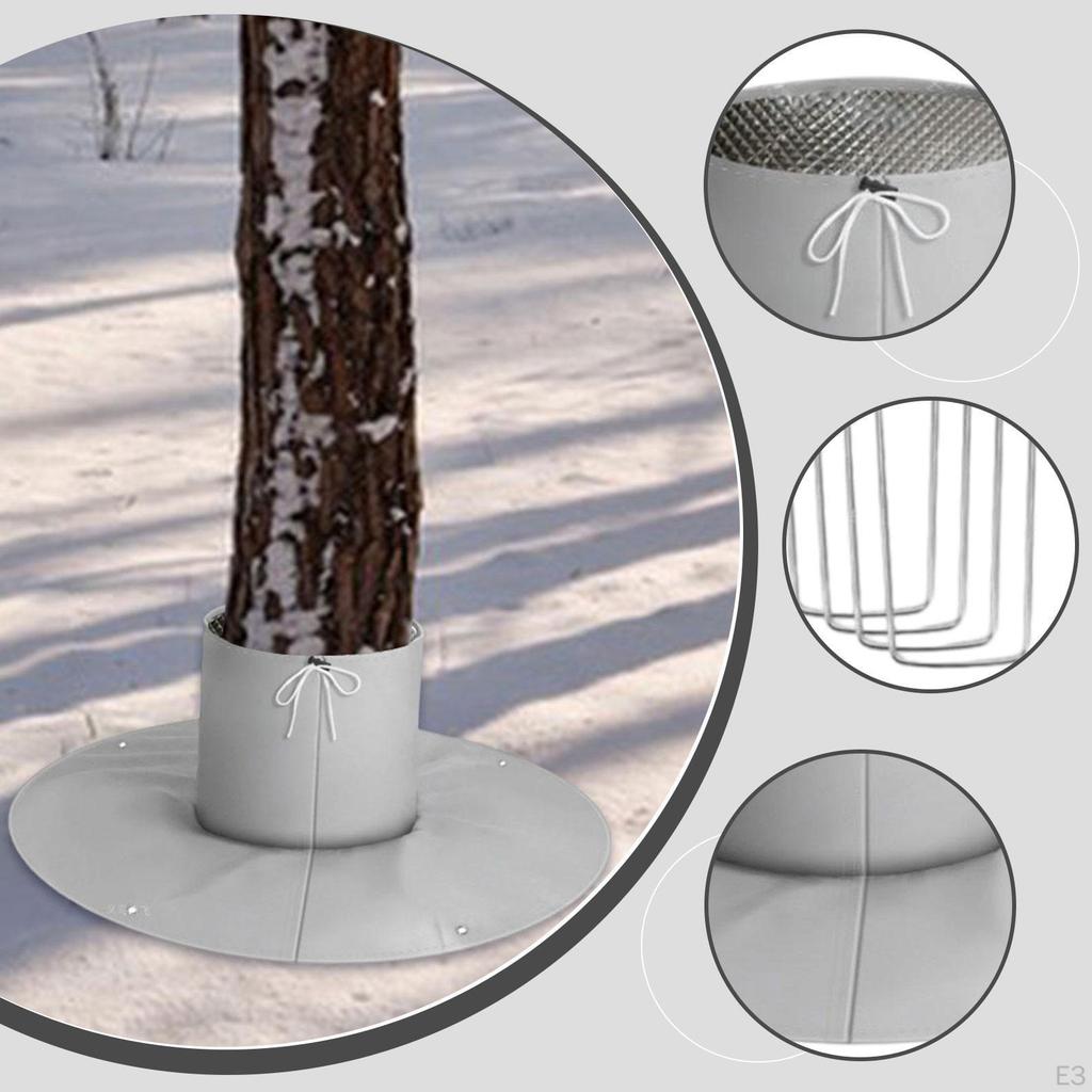 Tree Root Freeze Protector Protection Wrap Care Multifunctional Easy to Install with Ground Nails