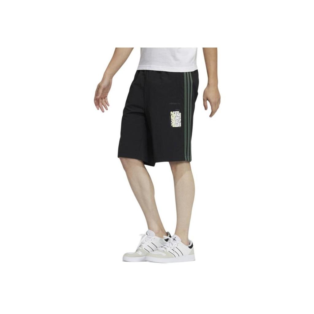Adidas Neo Graffiti Stickers Print Shorts Men Bottoms Black GP4833