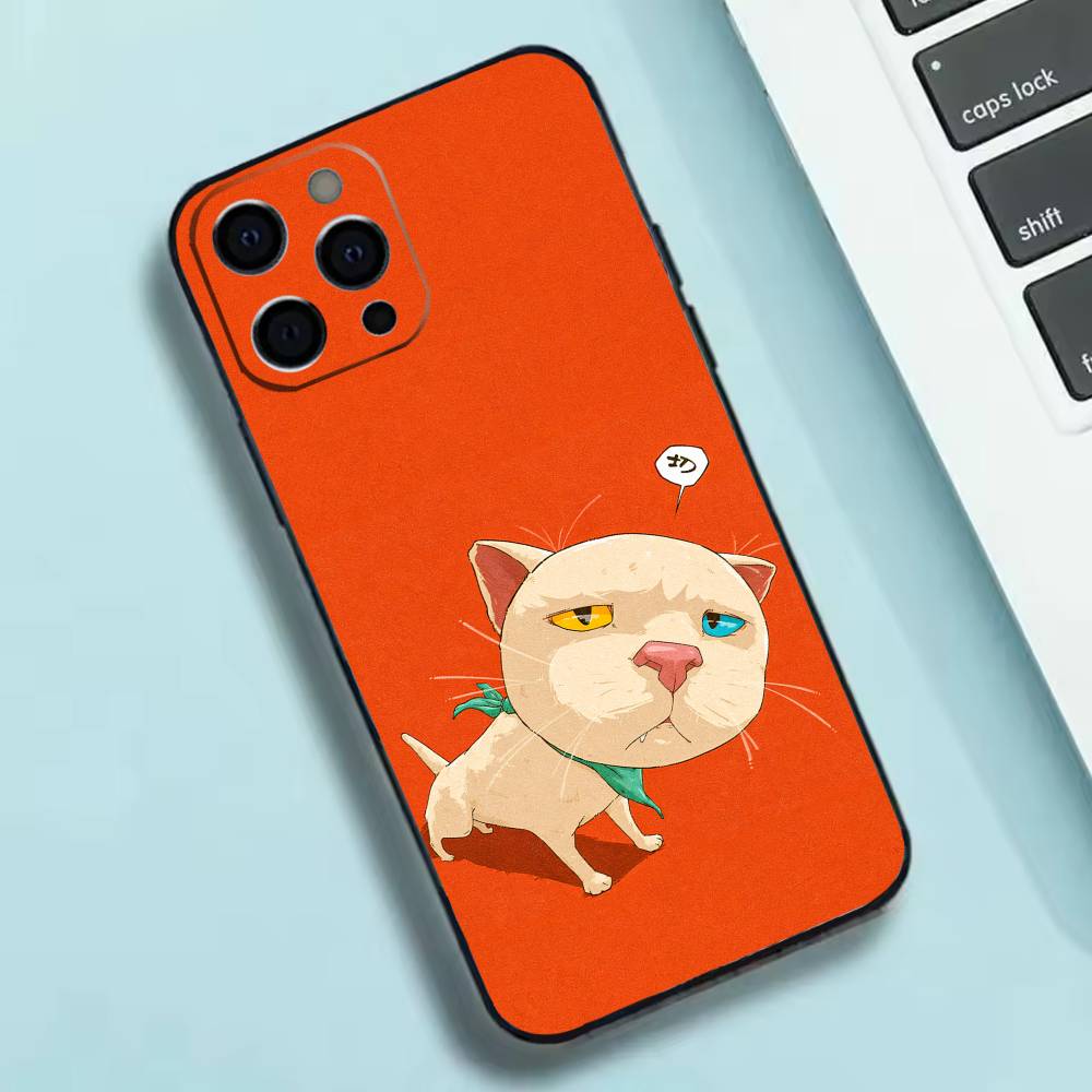 

Cute cat couple patterns Phone Case Silicone Soft For IPhone 17 16 15 14 13 12 11 X XR Plus Pro Max Plus iPhone17air