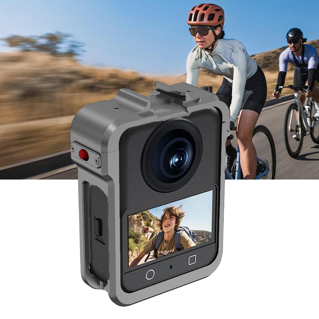 Metal Cage Fit for   360 Panorama Camera with Multiple Expansion Mount Lens   Quick Release   Lock Camera Protective Frame