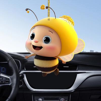 Petite décoration suspendue en forme d'abeille, mignonne et mignonne, avec différents styles au choix. Si vous recherchez un cadeau unique pour quelqu'un qui aime les articles à thème,