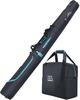 Kemimoto Ski Case Boot Bag of Fits Skis Up To Large Snowboard Large Helmet Boot KM301 & (Set 2) - 200cm, All-in-One, Capacity, Backpack, Bag, Case,