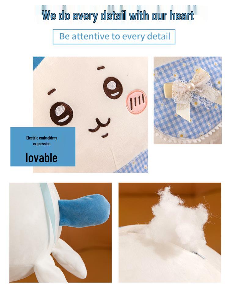 New Chiikawa Usagi Hachi Plush Doll Pillow - Perfect Birthday Gift for Kids and Girls