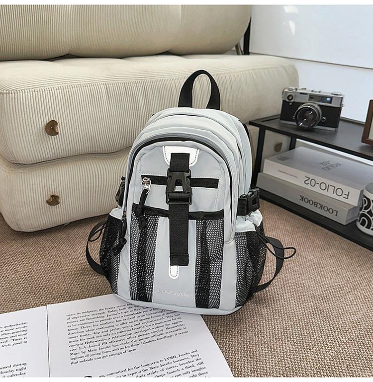 Schoolbag Tide Brand Functional Wind Backpack Mini Personality Cycling Backpack Leisure Sports Outdoor Mountaineering Camping Small Backpack