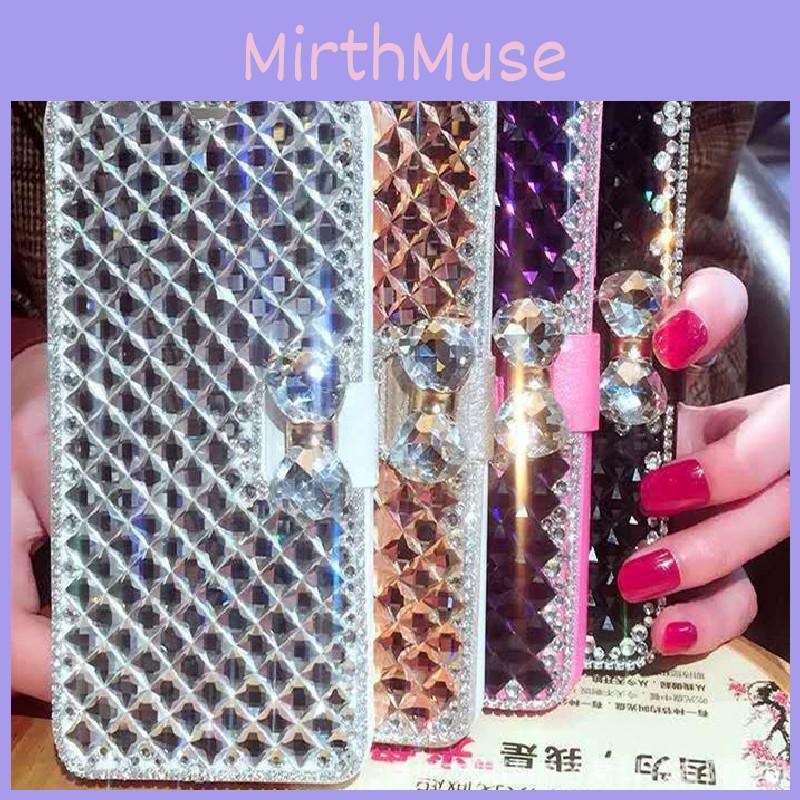 Apple Wasser Diamant Flip Cover mit TPU und PU Material für Business und Luxus Nutzung