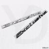 3D Electroplated ABS Letter Emblem Stickers Fit Rear Tail Waterproof Auto Exterior Tuning Custom Decor Badge Decals