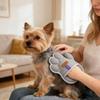 Pet Electrostatic Hair Removal Brush Reusable Double-sided Grooming Gloves For Pets Remove Cleaning Hair Water-washing Glove