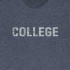COLLEGE "Vintage Look" 50/50 Blend Gym T-Shirt - ANIMAL HOUSE Party Frat Belushi Unisex T-Shirt