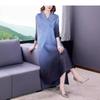 2025 Western-Style Spring/Summer Dress: European & American Loose Fit, Plus Size, Elegant & Fashionable