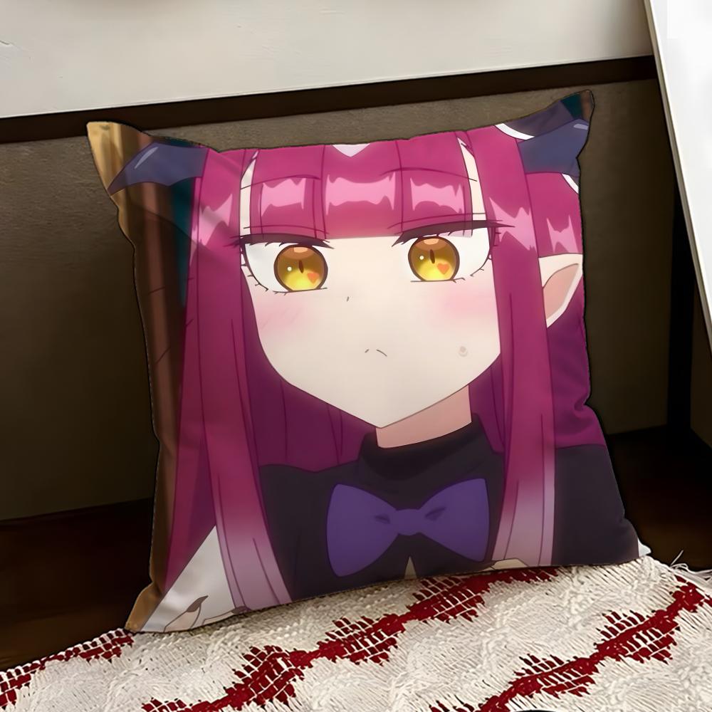 SSleepy Princess anime Cushion Cover Reversible Soft Durable Pillow Cover Home  Car MultiScene Use for Daily Comfort