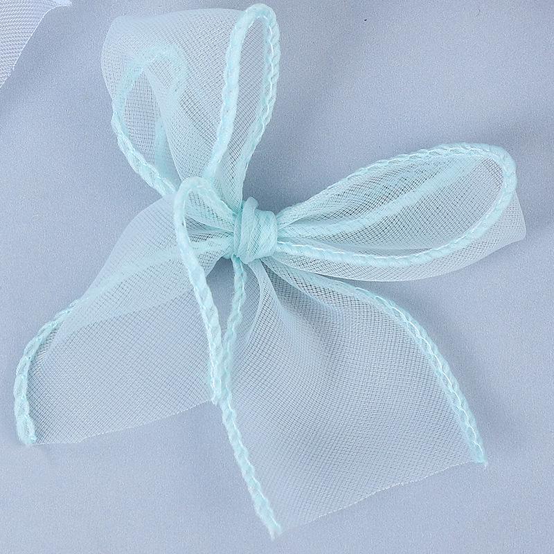 

Бантики из марлевых лент ручной работы для украшения обуви, шляп, бюстгальтеров, нижнего белья и носков