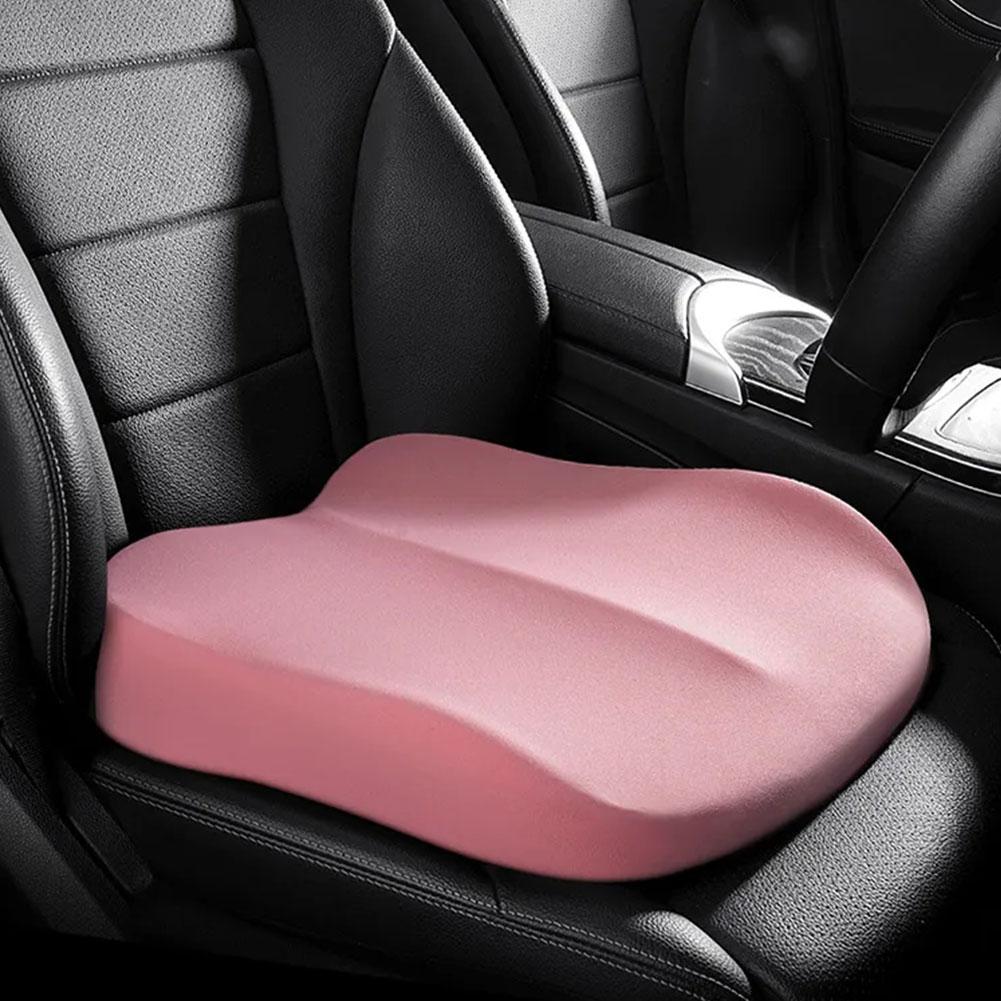 Car Booster Seat Cushion Memory Foam Height All-season Universal Sciatica Relief Pillow Correct Sitting Pad Accessories
