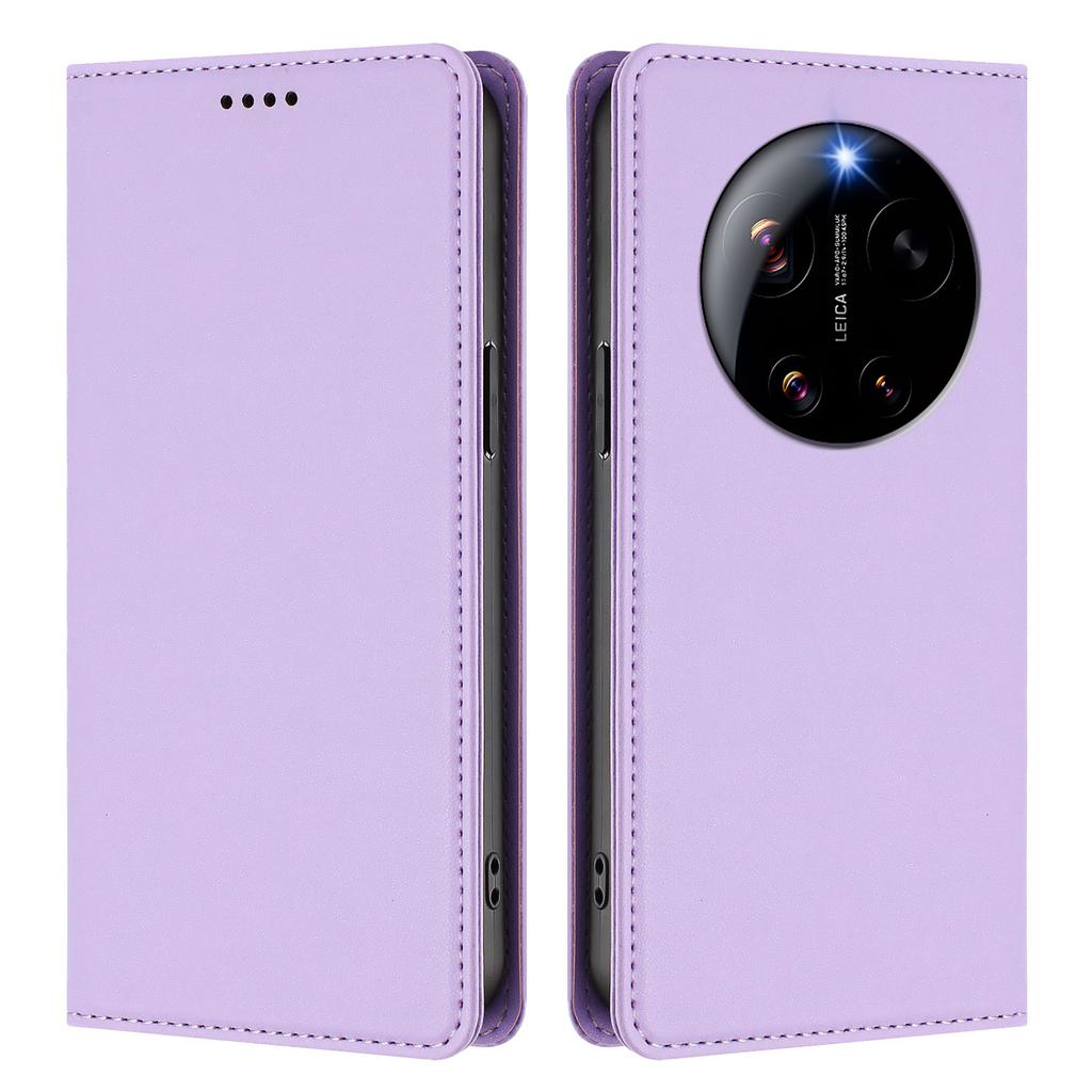 For Xiaomi 17 Ultra 5G Leather Wallet Case Magnetic Closure RFID Blocking Phone Cover