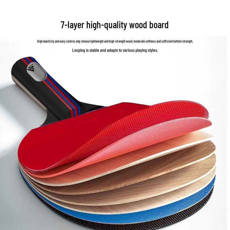 Set de Rackets Profesionales de Tenis de Mesa Cuo Shan