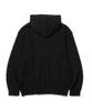 KNITTED Tail Hoodie Knit Black